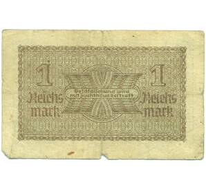 1 рейхсмарка 1939 года Германия (Для оккупированных территорий) — Фото №2