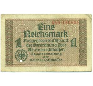 1 рейхсмарка 1939 года Германия (Для оккупированных территорий) — Фото №1