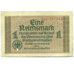 1 рейхсмарка 1939 года Германия (Для оккупированных территорий) — Фото №1