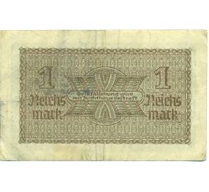 1 рейхсмарка 1939 года Германия (Для оккупированных территорий) — Фото №2