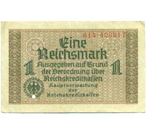 1 рейхсмарка 1939 года Германия (Для оккупированных территорий) — Фото №1