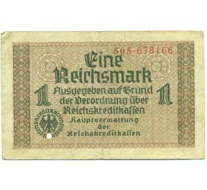 1 рейхсмарка 1939 года Германия (Для оккупированных территорий) — Фото №1