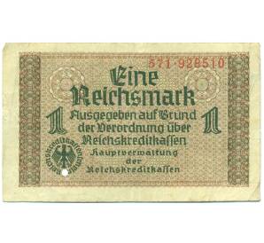 1 рейхсмарка 1939 года Германия (Для оккупированных территорий) — Фото №1