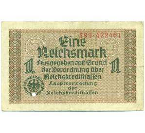 1 рейхсмарка 1939 года Германия (Для оккупированных территорий) — Фото №1