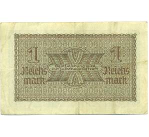 1 рейхсмарка 1939 года Германия (Для оккупированных территорий) — Фото №2