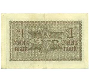 1 рейхсмарка 1939 года Германия (Для оккупированных территорий) — Фото №2
