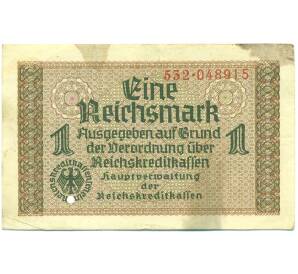 1 рейхсмарка 1939 года Германия (Для оккупированных территорий) — Фото №1