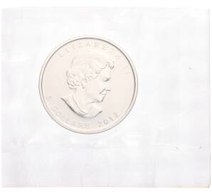 5 долларов 2012 года Канада «Кленовый лист» — Фото №2