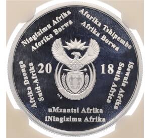 2 рэнда 2018 года ЮАР «Чемпионат мира по футболу 2018 в России» (В слабе) — Фото №2