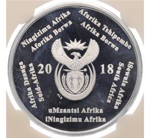 2 рэнда 2018 года ЮАР «Чемпионат мира по футболу 2018 в России» (В слабе) — Фото №2