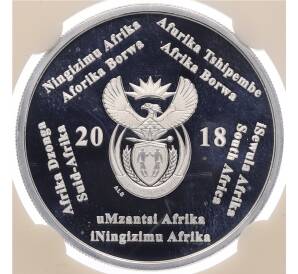 2 рэнда 2018 года ЮАР «Чемпионат мира по футболу 2018 в России» (В слабе) — Фото №2