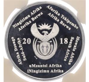 2 рэнда 2018 года ЮАР «Чемпионат мира по футболу 2018 в России» (В слабе) — Фото №2