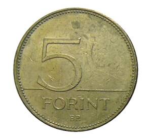 5 форинтов 2010 года Венгрия — Фото №2