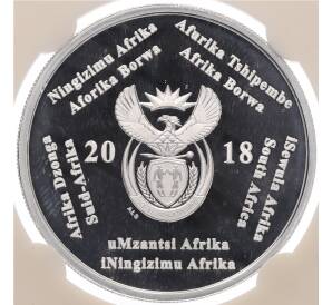 2 рэнда 2018 года ЮАР «Чемпионат мира по футболу 2018 в России» (В слабе) — Фото №2