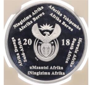 2 рэнда 2018 года ЮАР «Чемпионат мира по футболу 2018 в России» (В слабе) — Фото №2