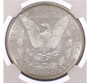 1 доллар 1881 года S США «Доллар Моргана» в слабе NGC (MS64) — Фото №2