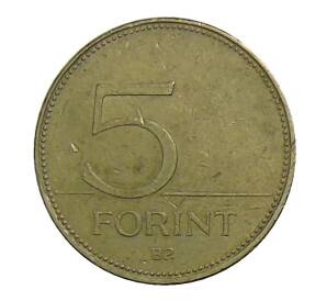 5 форинтов 2000 года Венгрия — Фото №2