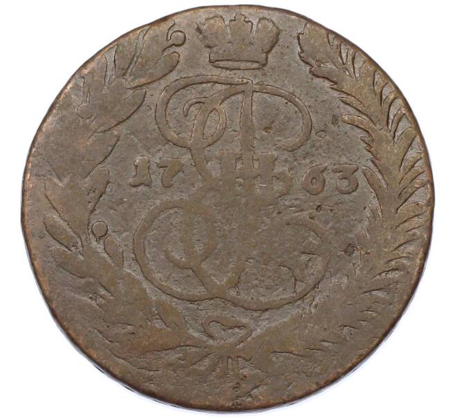 Монета 2 копейки 1763 года ММ (Артикул: K7-0290) — Фото №1