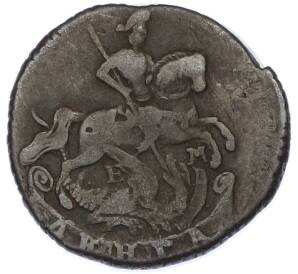 Денга 1766 года ЕМ — Фото №2