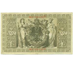 1000 марок 1910 года Германия — Фото №2