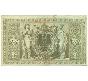 1000 марок 1910 года Германия — Фото №2