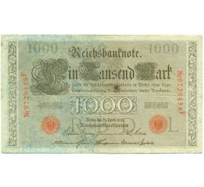 1000 марок 1910 года Германия — Фото №1