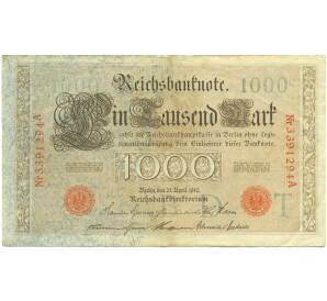 1000 марок 1910 года Германия — Фото №1