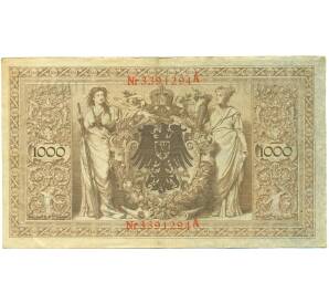 1000 марок 1910 года Германия — Фото №2