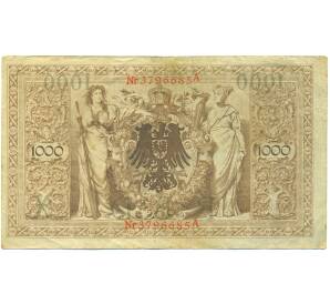 1000 марок 1910 года Германия — Фото №2