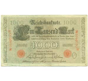 1000 марок 1910 года Германия — Фото №1