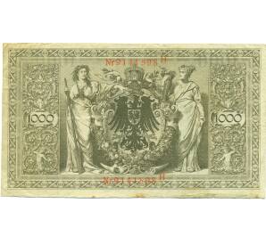 1000 марок 1910 года Германия — Фото №2