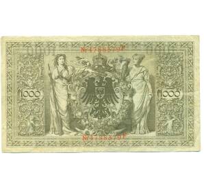 1000 марок 1910 года Германия — Фото №2