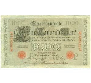 1000 марок 1910 года Германия — Фото №1