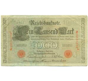 1000 марок 1910 года Германия — Фото №1