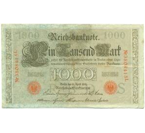 1000 марок 1910 года Германия — Фото №1