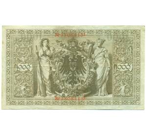 1000 марок 1910 года Германия — Фото №2