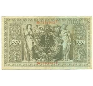 1000 марок 1910 года Германия — Фото №2