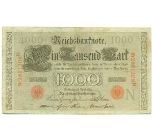 1000 марок 1910 года Германия — Фото №1