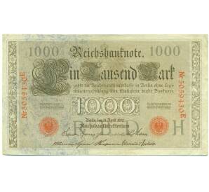 1000 марок 1910 года Германия — Фото №1