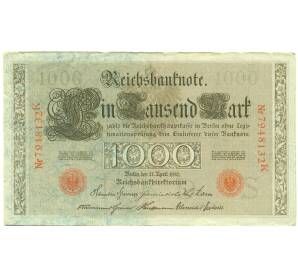 1000 марок 1910 года Германия — Фото №1