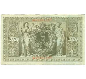 1000 марок 1910 года Германия — Фото №2