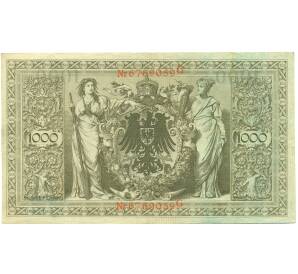 1000 марок 1910 года Германия — Фото №2