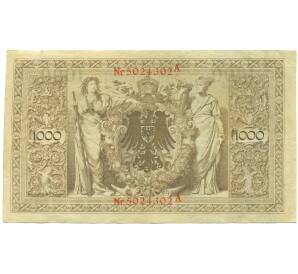 1000 марок 1910 года Германия — Фото №2