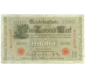 1000 марок 1910 года Германия — Фото №1