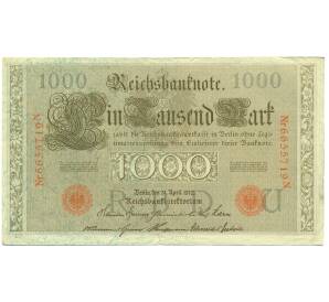 1000 марок 1910 года Германия — Фото №1