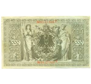 1000 марок 1910 года Германия — Фото №2