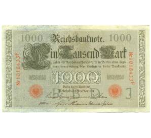 1000 марок 1910 года Германия — Фото №1