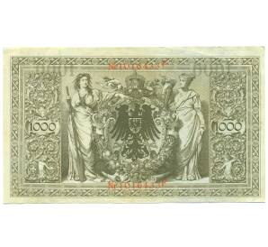 1000 марок 1910 года Германия — Фото №2