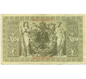 1000 марок 1910 года Германия — Фото №2