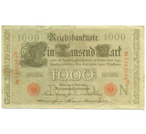 1000 марок 1910 года Германия — Фото №1